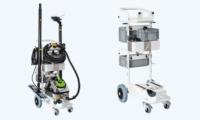 Neuer Premium-Gerätewagen „Yeti“ für den MCT Micro Cleaner 24/7